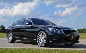 Mercedes-Benz S550 4Matic on Forgiato Wheels (Fratello) 2018 года